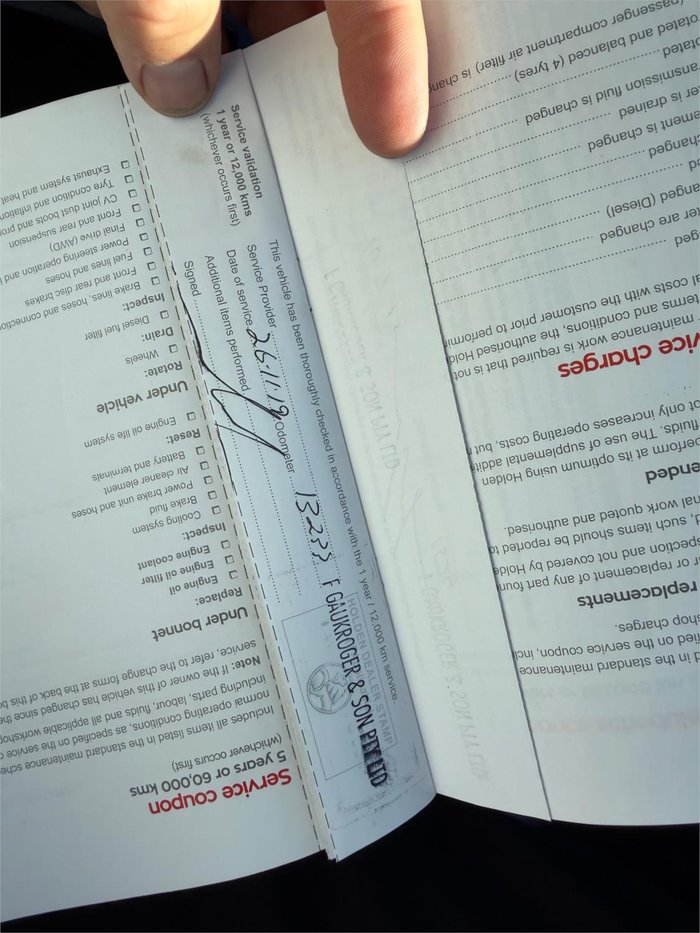 2018 HOLDEN COMMODORE RS (5YR)