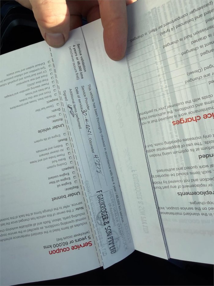 2018 HOLDEN COMMODORE RS (5YR)