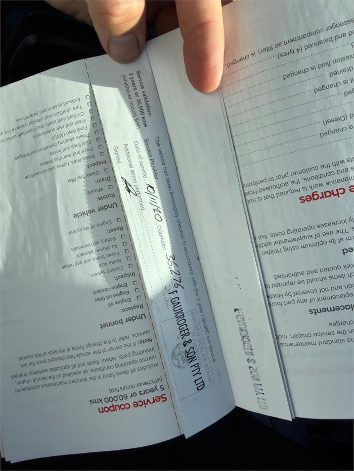 2018 HOLDEN COMMODORE RS (5YR)