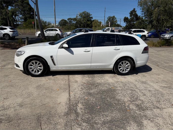 2014 HOLDEN COMMODORE EVOKE (LPG) VF White