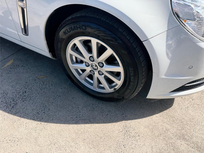 2014 HOLDEN COMMODORE EVOKE (LPG) VF White