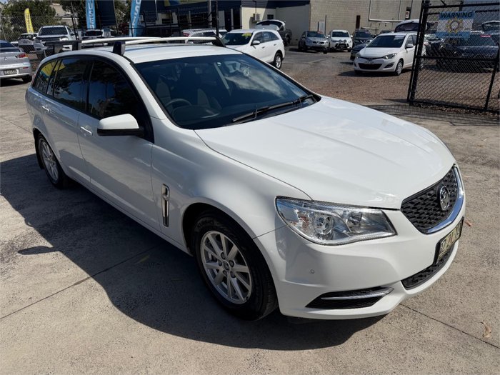 2014 HOLDEN COMMODORE EVOKE (LPG) VF White