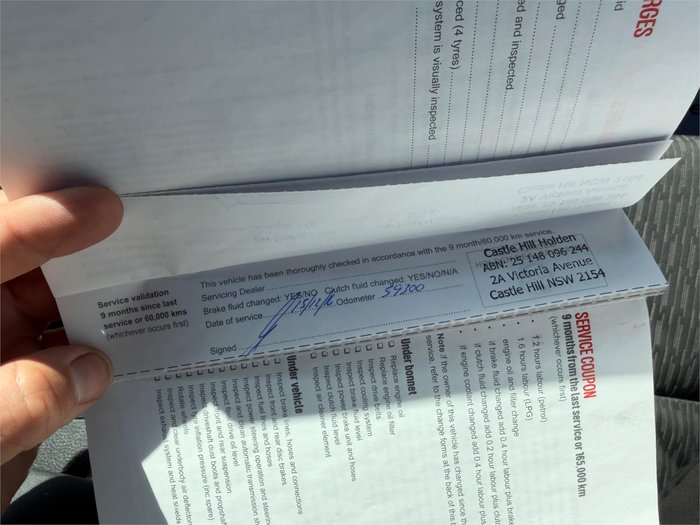 2014 HOLDEN COMMODORE EVOKE (LPG) VF White