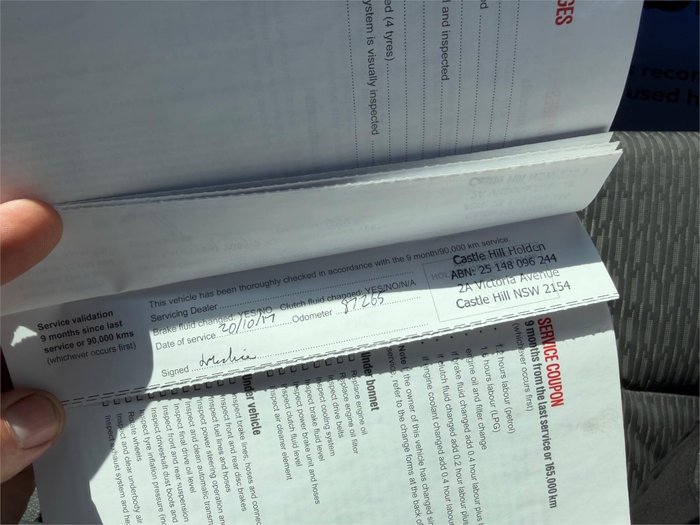 2014 HOLDEN COMMODORE EVOKE (LPG) VF White