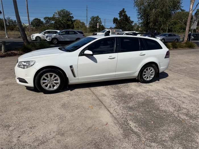 2014 HOLDEN COMMODORE EVOKE (LPG) VF White