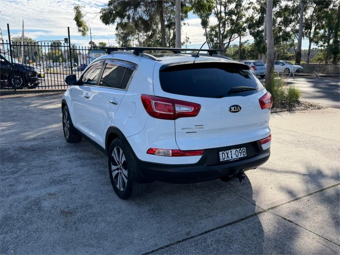 2013 KIA SPORTAGE PLATINUM (AWD) SL SERIES 2 White