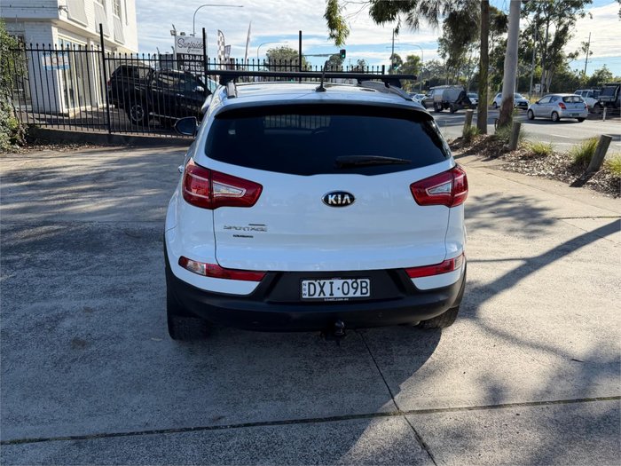 2013 KIA SPORTAGE PLATINUM (AWD) SL SERIES 2 White