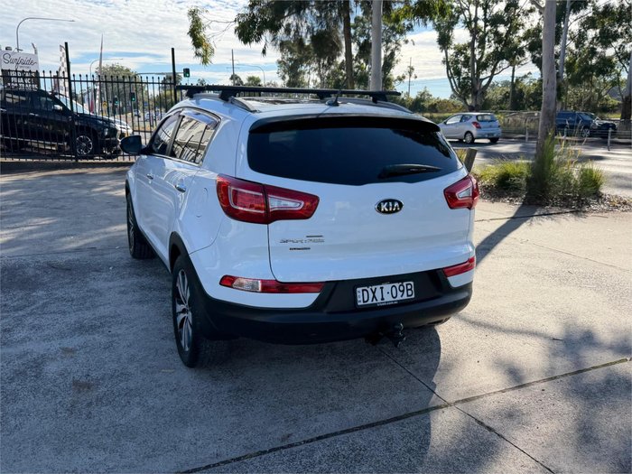 2013 KIA SPORTAGE PLATINUM (AWD) SL SERIES 2 White