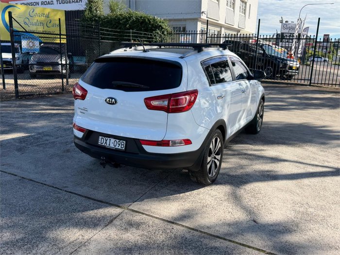 2013 KIA SPORTAGE PLATINUM (AWD) SL SERIES 2 White