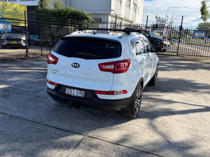 2013 KIA SPORTAGE PLATINUM (AWD) SL SERIES 2 White