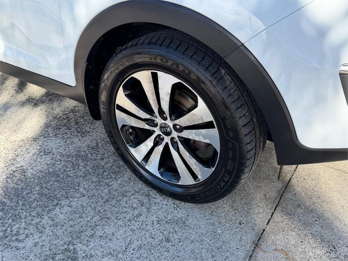 2013 KIA SPORTAGE PLATINUM (AWD) SL SERIES 2 White