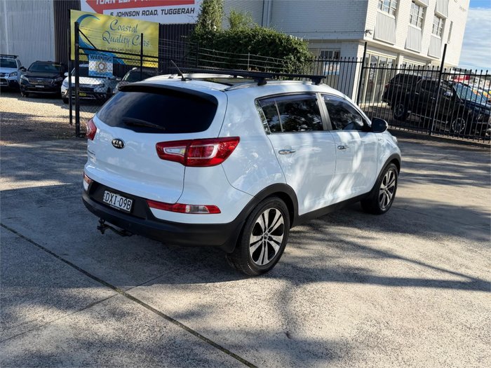 2013 KIA SPORTAGE PLATINUM (AWD) SL SERIES 2 White