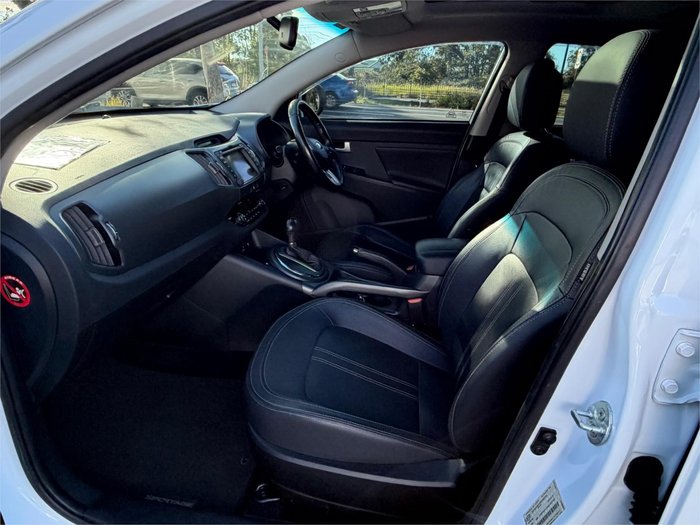 2013 KIA SPORTAGE PLATINUM (AWD) SL SERIES 2 White