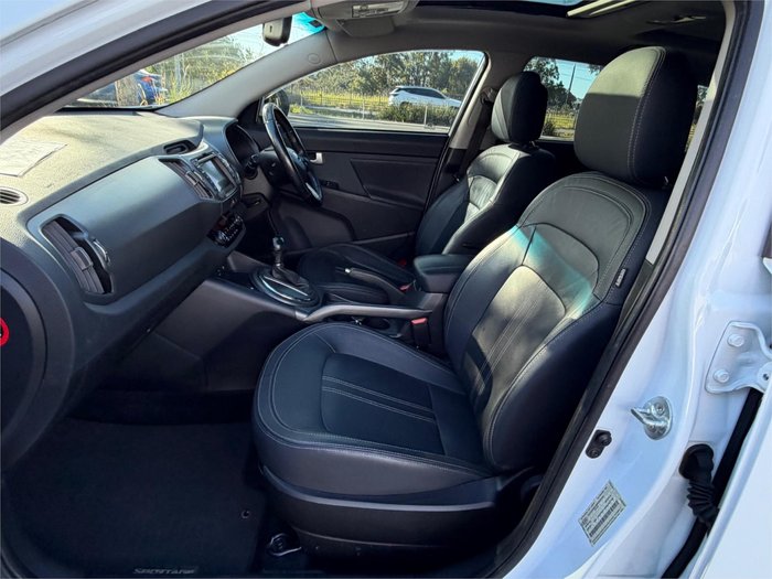 2013 KIA SPORTAGE PLATINUM (AWD) SL SERIES 2 White