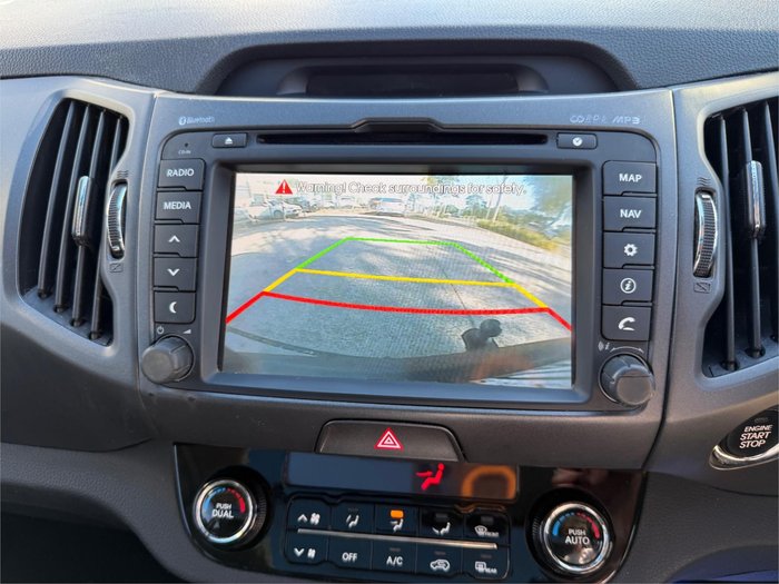 2013 KIA SPORTAGE PLATINUM (AWD) SL SERIES 2 White