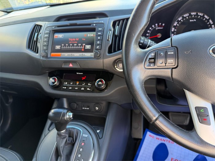 2013 KIA SPORTAGE PLATINUM (AWD) SL SERIES 2 White