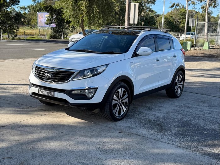2013 KIA SPORTAGE PLATINUM (AWD) SL SERIES 2 White