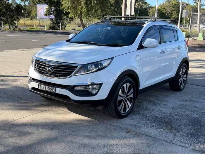 2013 KIA SPORTAGE PLATINUM (AWD) SL SERIES 2 White