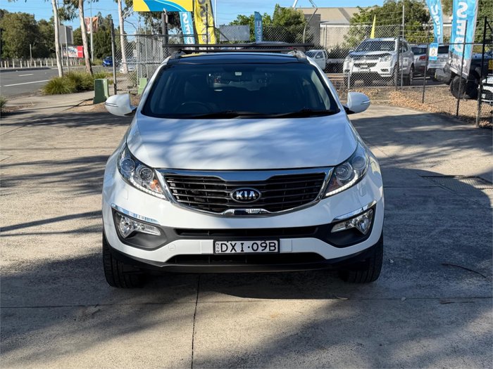 2013 KIA SPORTAGE PLATINUM (AWD) SL SERIES 2 White