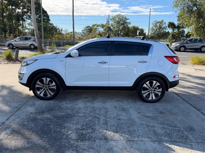 2013 KIA SPORTAGE PLATINUM (AWD) SL SERIES 2 White