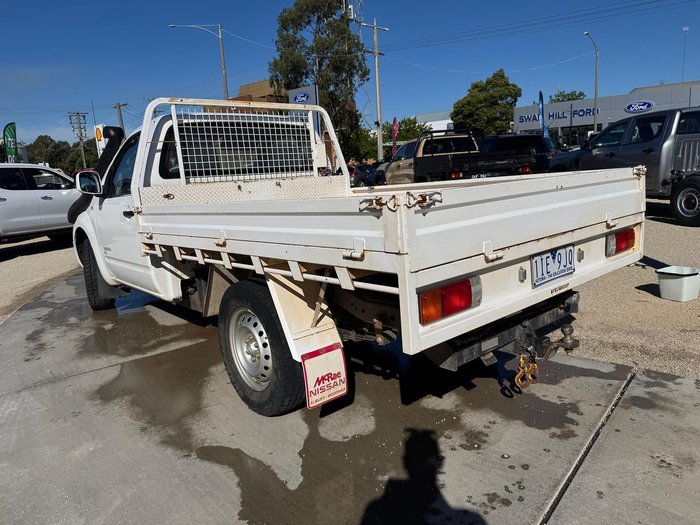 2014 Nissan Navara RX D40 Series 8 4X4 Dual Range Polar White