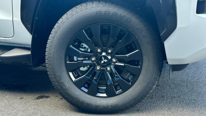 2025 Mitsubishi Triton GSR MV MY25 4X4 Dual Range White Diamond
