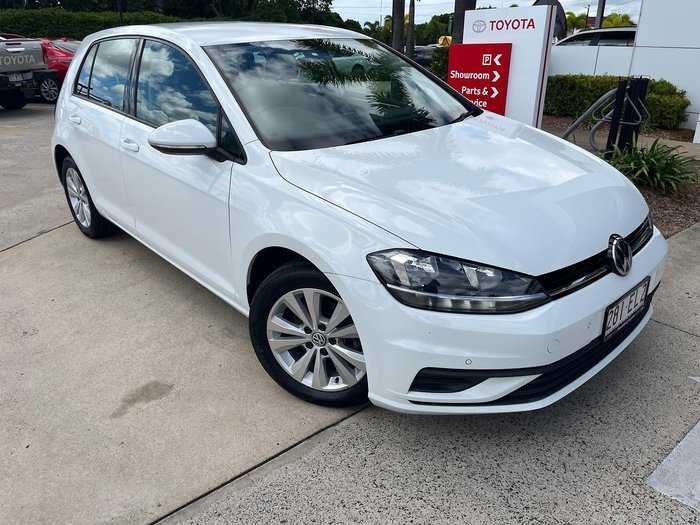 2017 Volkswagen Golf 110TSI Trendline 7.5 MY17 Pure White