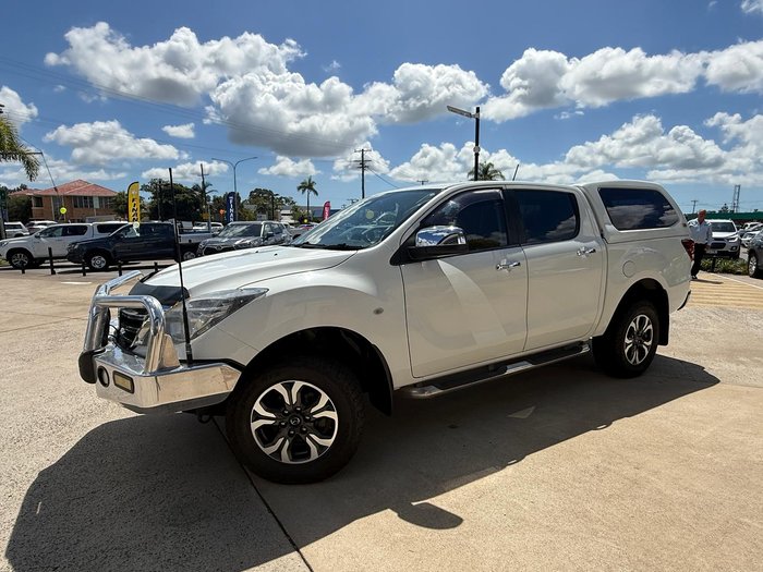 2020 Mazda BT-50 XTR UR 4X4 Dual Range Cool White