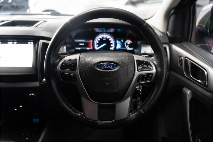 2018 Ford Ranger XLT PX MkII MY18 4X4 Dual Range Frozen White