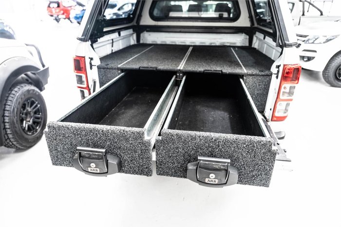 2018 Ford Ranger XLT PX MkII MY18 4X4 Dual Range Frozen White