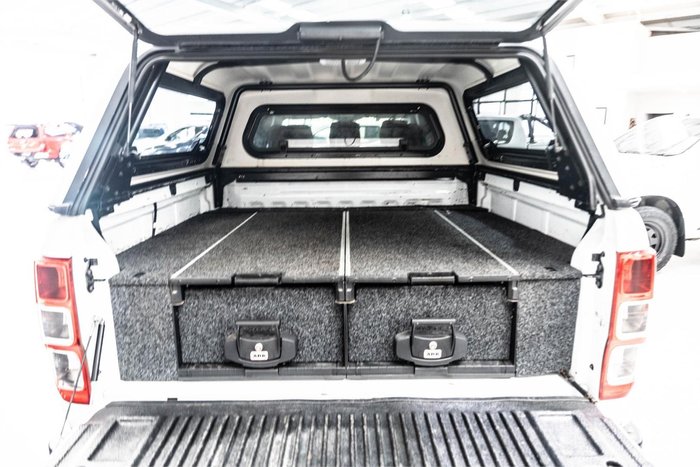 2018 Ford Ranger XLT PX MkII MY18 4X4 Dual Range Frozen White