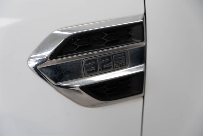 2018 Ford Ranger XLT PX MkII MY18 4X4 Dual Range Frozen White