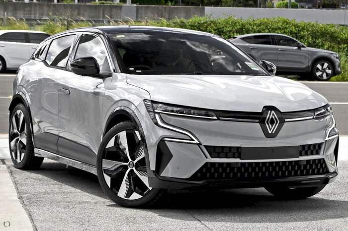 2024 Renault Megane E-Tech Techno EV60 XCB MY24 Rafale Grey with Diamond Black roof