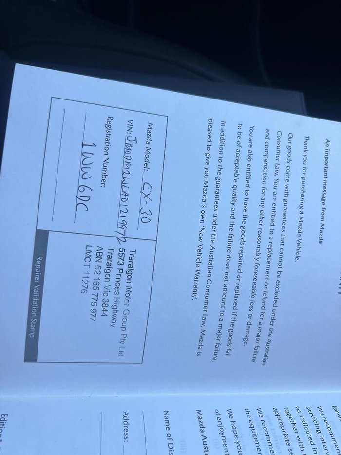 2023 Mazda CX-30 G25 Touring