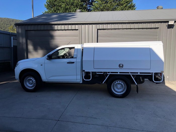 2021 Isuzu D-MAX SX High Ride MY21 4x2 Mineral White