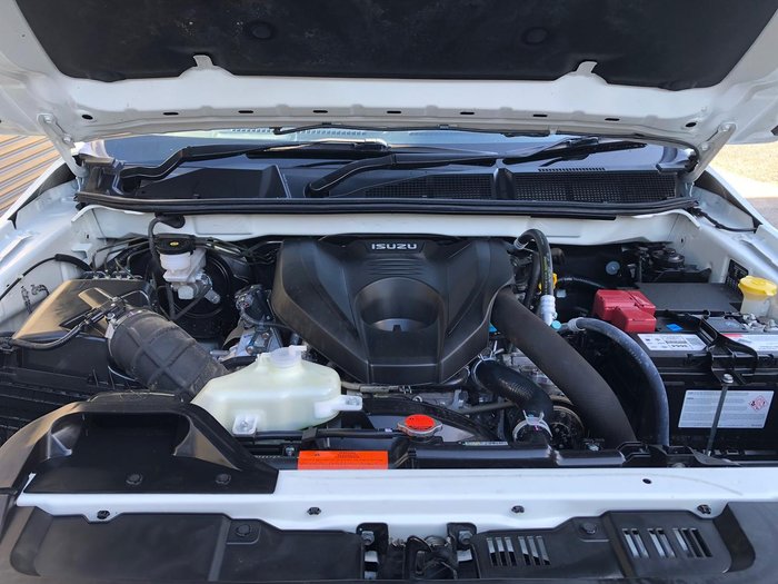 2021 Isuzu D-MAX SX High Ride MY21 4x2 Mineral White