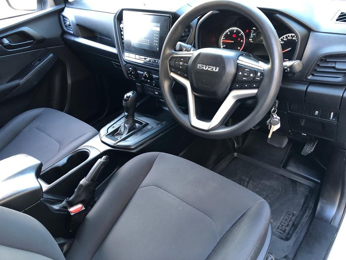 2021 Isuzu D-MAX SX High Ride MY21 4x2 Mineral White