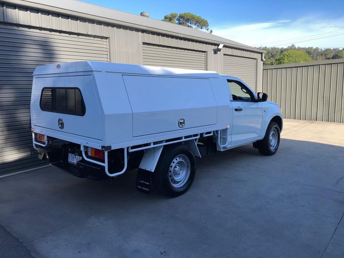 2021 Isuzu D-MAX SX High Ride MY21 4x2 Mineral White