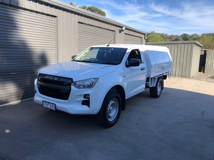 2021 Isuzu D-MAX SX High Ride MY21 4x2 Mineral White
