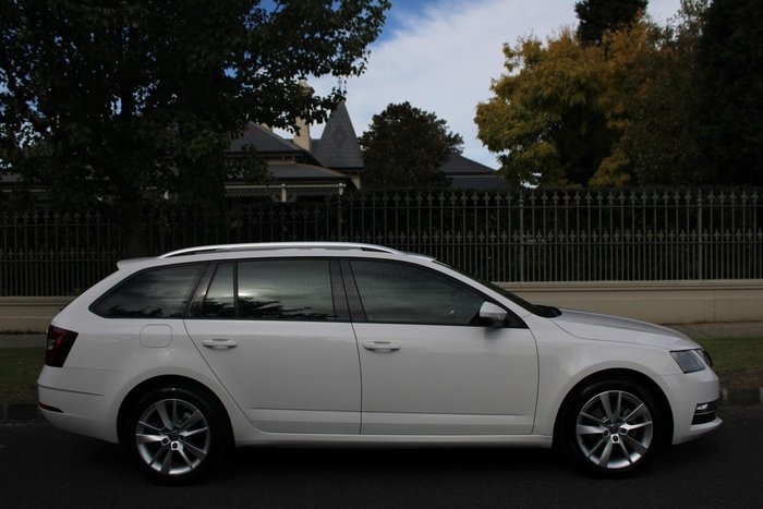 2019 SKODA Octavia 110TSI NE MY19 Moon White