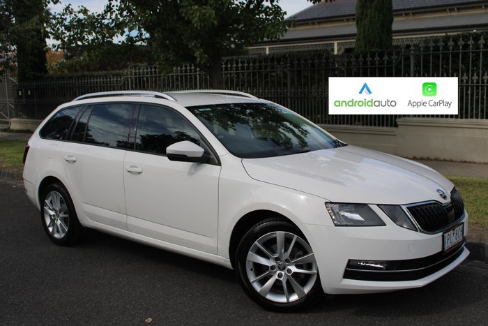 2019 SKODA Octavia 110TSI NE MY19 Moon White