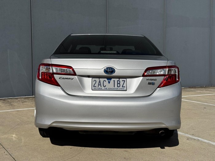 2014 Toyota Camry Hybrid H AVV50R Silver Pearl