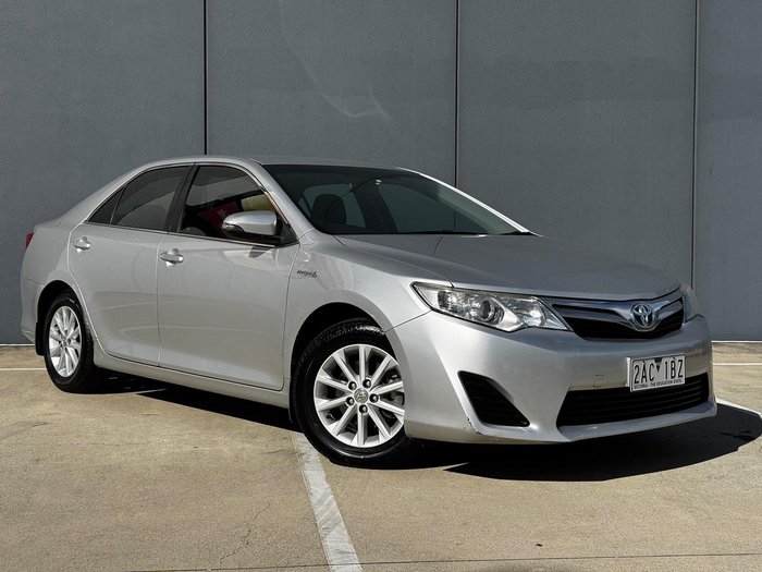 2014 Toyota Camry Hybrid H AVV50R Silver Pearl
