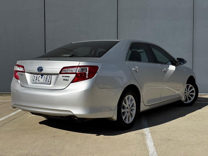 2014 Toyota Camry Hybrid H AVV50R Silver Pearl