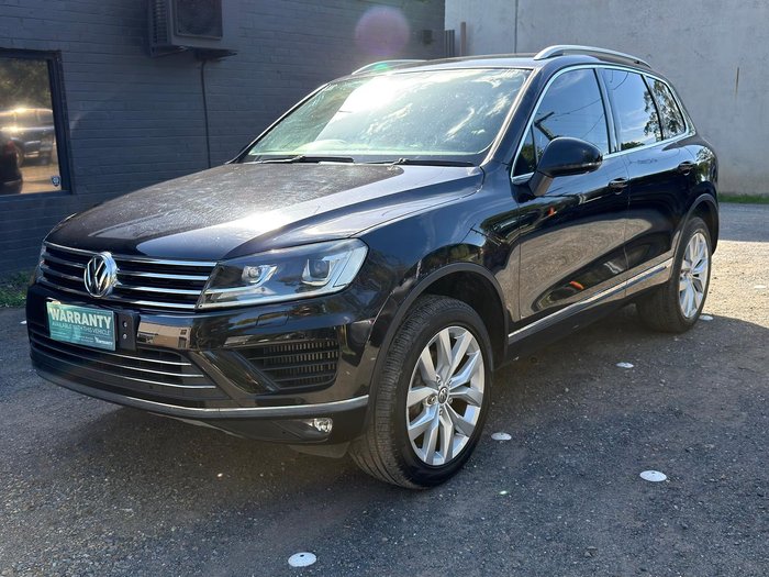 2015 Volkswagen Touareg V6 TDI 7P MY15 Four Wheel Drive Deep Black