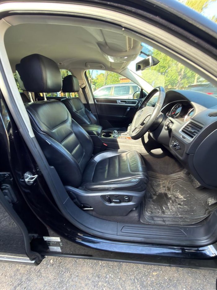 2015 Volkswagen Touareg V6 TDI 7P MY15 Four Wheel Drive Deep Black