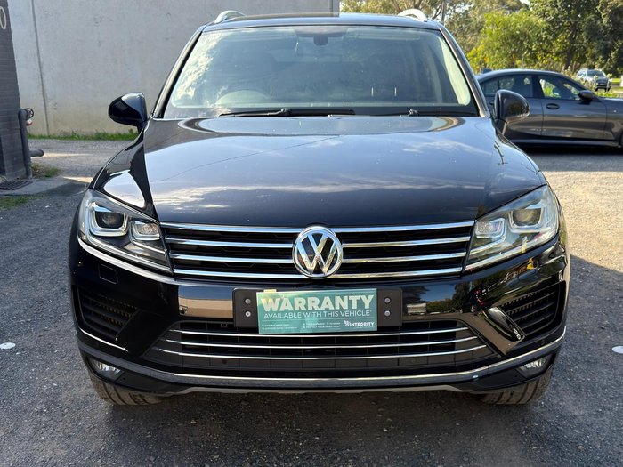 2015 Volkswagen Touareg V6 TDI 7P MY15 Four Wheel Drive Deep Black