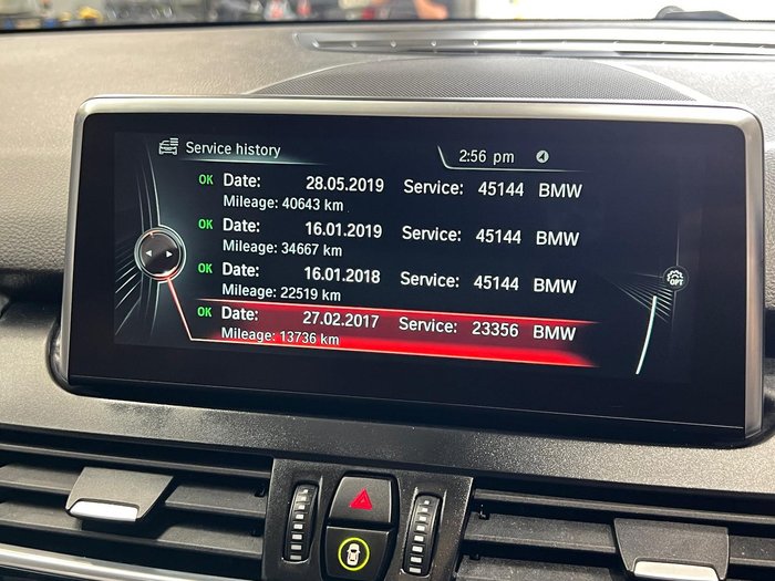 2016 BMW 2 Series 220i Luxury Line F45 Imperial Blue Brilliant Effect