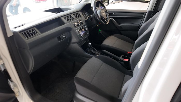 2019 Volkswagen Caddy TDI250 2KN MY19 Candy White