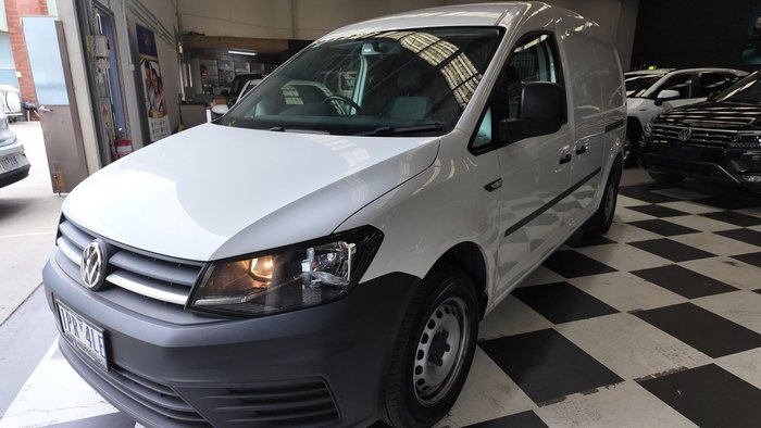 2019 Volkswagen Caddy TDI250 2KN MY19 Candy White